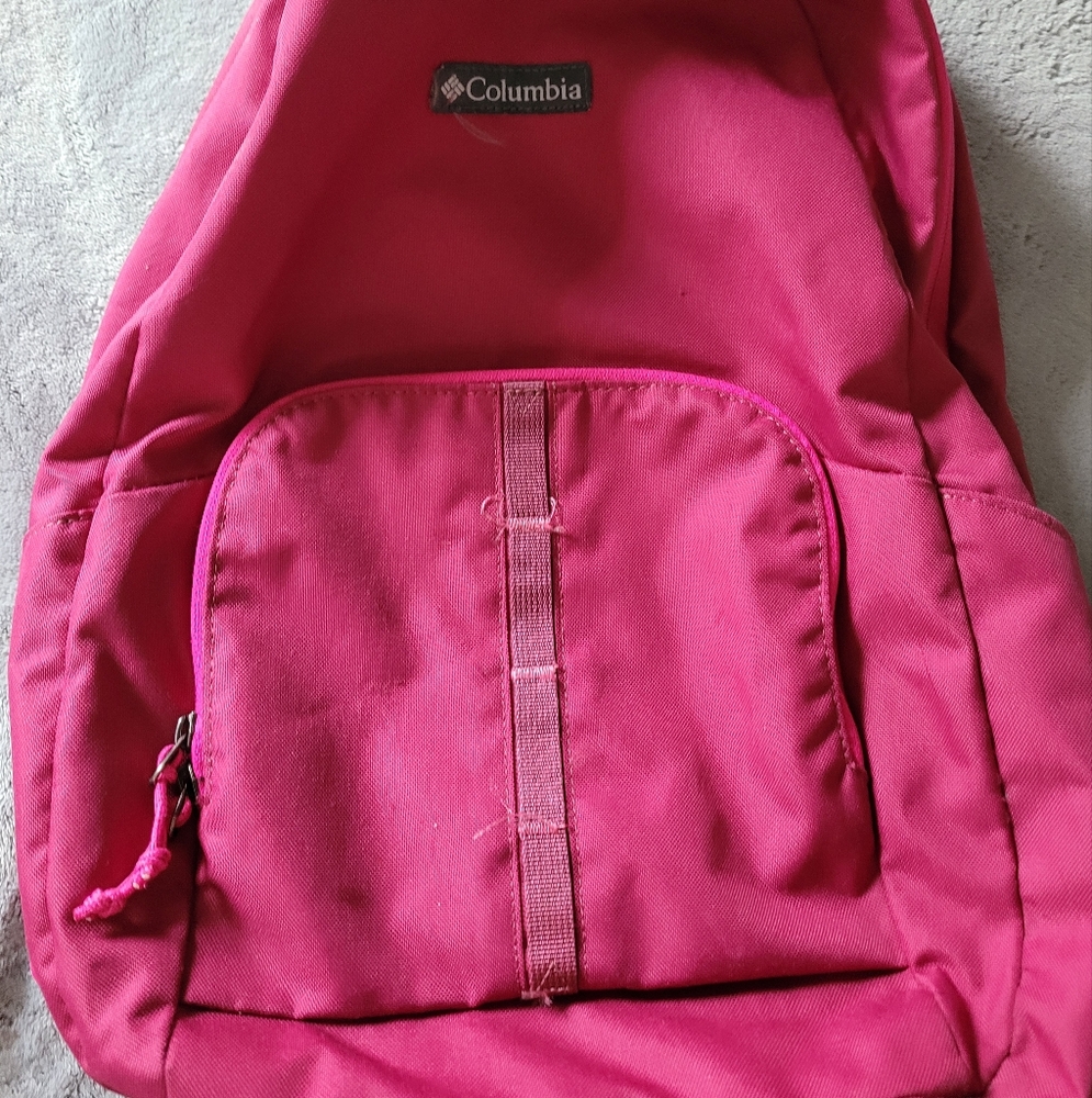 Columbia Pink Backpack with Durable Design - Picture 1 of 7
